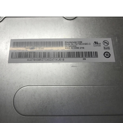 AUO M270DAN03.0 LCD Stiftverbindungsstück des Laptop-Schirm-2560x1440 des Viererkabel-HD 108PPI 70
