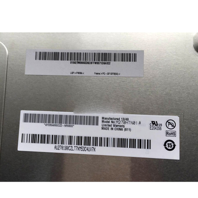 M270HTN01.0 AUO 27 Zoll LCD-Monitor LVDS schließen Spiel LCD-Platten-Schirm an