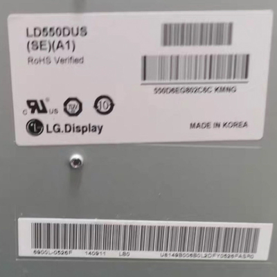 LD550DUS-SEA1 vertikaler Streifen 55 Zoll-LCD-Bildschirm-Anzeigefeld RGB