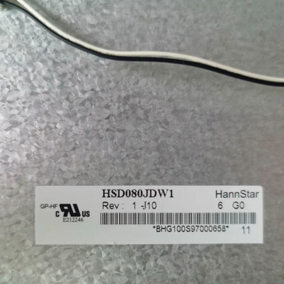 HSD080JDW1-J10 8,0 Zoll industrieller LCD-Bildschirm LCD-Anzeigetafel-800*480