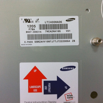 Schirm Samsungs LTI400HA06 40 Zoll-1920*1080 TFT LCD für Videowand
