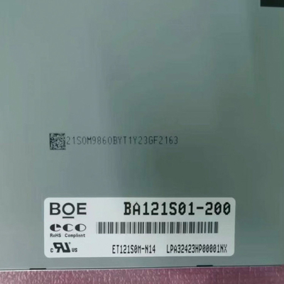 Original BOE 12,1 Zoll medizinisches LCD-Panel mit einer Auflösung von 800 * 600