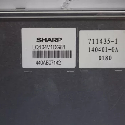 10,4 Zoll industrielle LCD-Bildschirm-Platte LQ104V1DG81 für Monitoren