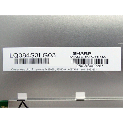 8,4 des Zoll-LQ084S3LG03 WLED Lcd industrielle LCD Anzeige Schirm-der Platten-LVDS