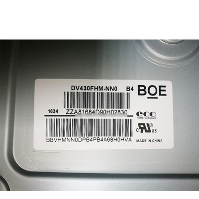 LCD-Bildschirm-Anzeige BOE 43 Zoll-1920×1080 DV430FHM-NN0 für digitale Beschilderung