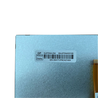 NJ070NA-23A Innolux 7 Zoll TFT LCD-Schirm mit Kabel 1024*600 LVDS und Prüferbrett für lcd-Gremium