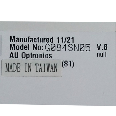 G084SN05 V.8 8,4 Zoll LCD-Modul 800*600 angewendet an den Industrieprodukten