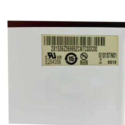 Anzeige G101STN01.C 1024*600 mit Platten-Schirm LVDS LCD für industrielle Anwendung