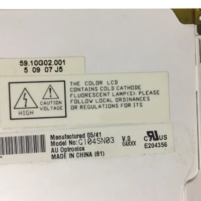 G104SN03 V.0 10,4 Zoll LCD-Modul 800*600 passend für industrielle Anzeigen