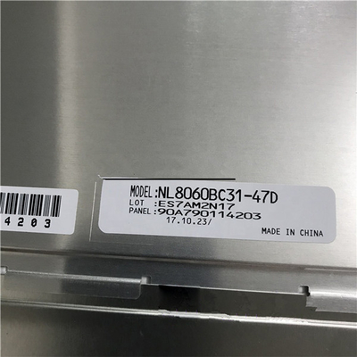 12,1 Plattengebrauch des Schirmes NL8060BC31-47D A+Grade LCD des Zoll 82ppi lcd für industrielles