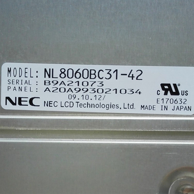 12,1 überwacht Schirm NL8060BC31-42 LCD des Zoll 82ppi lcd Anzeigen-Ersatz