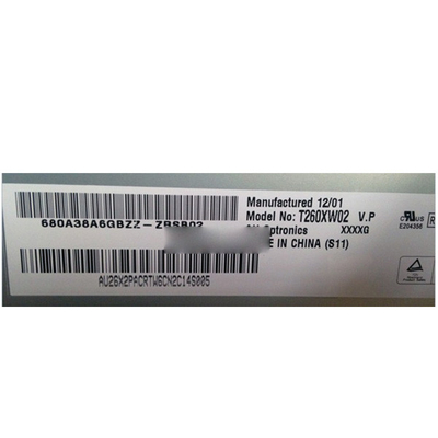 Stifte T260XW02 VP 30 26 Zoll-LCD-Bildschirm 1366*768 für AUO