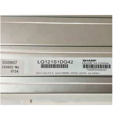 12,1 Anzeige des Schirmes LQ121S1DG42 800 (RGB) ×600 lcd des Zoll 82ppi lcd