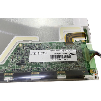 12,1 Schirm LTD121C33S TFT CCFL LCD des Zoll 82ppi lcd Anzeigetafel für industrielle Ausrüstung