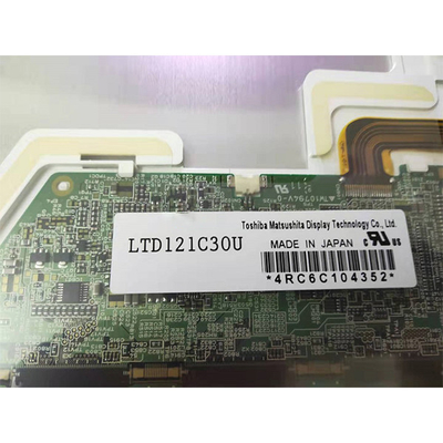 12,1 Verbindungsstück LTD121C30U Zoll TFT LCD-Anzeige RGB 800×600 SVGA 82ppi CMOS