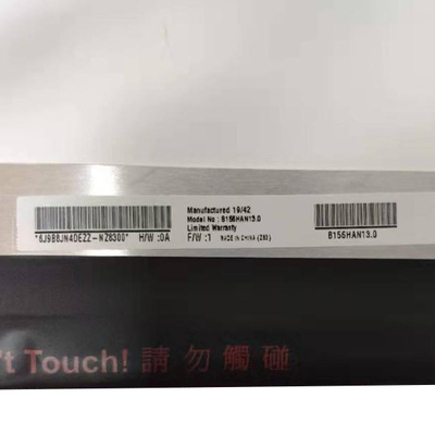 AUO Vertical Stripe 15,6-Zoll-LCD-Panel B156HAN13.0 10-Pin-LCD-BILDSCHIRM