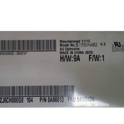 AUO B156XW02 V3 15,6 Zoll 40 Pin Laptop Bildschirm 1366*768 WXGA 100PPI Blendschutz