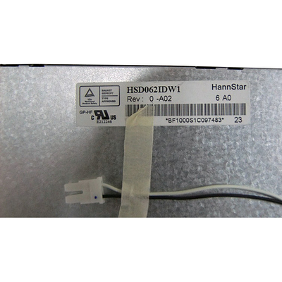 Neuer Zoll 800*480 HSD062IDW1-A02 LCD HannStar 6,2 Bildschirm