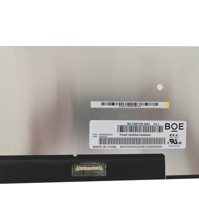 BOE führte dünner Laptop Lcd EDV-30pins Bildschirm NV140FHM-N63 14,0 Zoll für Asus Ux433