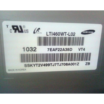 Lcd-Videomonitoren LTI460WT-L02 der harten digitalen Beschilderung der Beschichtungs-1366*768