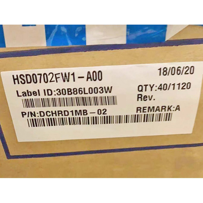7,0 Zoll 11024*600 lcd Bildschirmanzeige HSD0702FW1-A00 für Netbook-PC