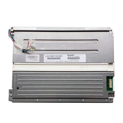 Industrielle TFT LCD Bildschirmanzeige-Platte LQ104V1DG61 10.4inch