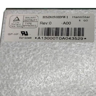 HannStar HSD050IDW1-A00 5 Zoll LCD-Platte RGB 800*480 WVGA 188PPI