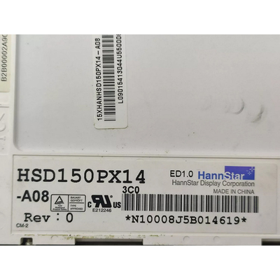 HSD150PX14-A08 LCD-Bildschirm LCD-Display 15,0 Zoll 60Hz Übertragbar
