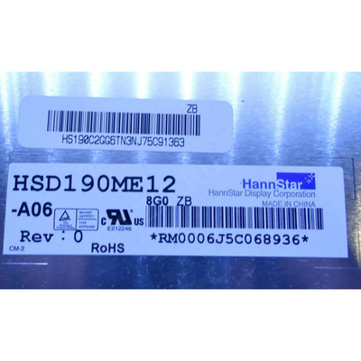 HSD190ME12-A06 19,0 Zoll LCD-Display 1280*1024 LVDS 30 Pins LCD-Bildschirm