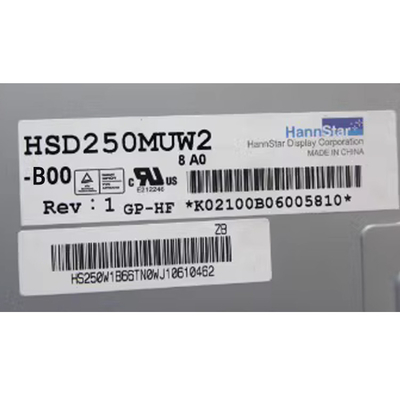 24.5-Zoll-LCD-Bildschirmmodul HSD250MUW2-B00 RGB 1920×1080 FHD 89PPI