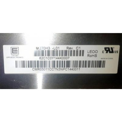27.0 Zoll LCD-Bildschirm-Display-Panel M270H3-L01 für Desktop-Monitor