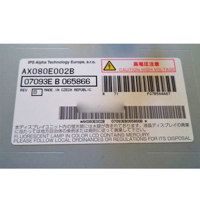 32.0 Zoll AX080E002B 12,0V TFT-LCD-Bildschirm