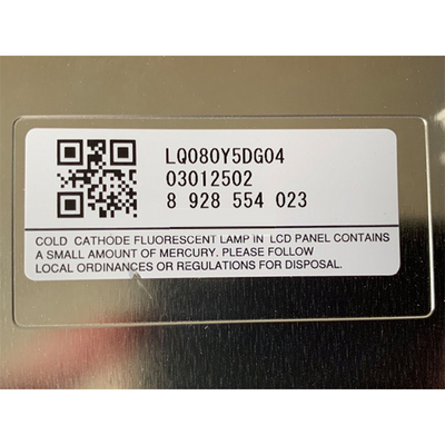 LQ080Y5DG04 LCD-Bildschirm 8,0 Zoll 800*480 LCD-Panel