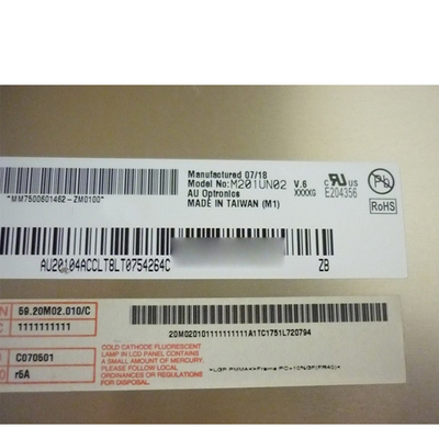 20.1 Zoll M201UN02 V6 30 Pins Steckverbinder LCD-Display-Panel