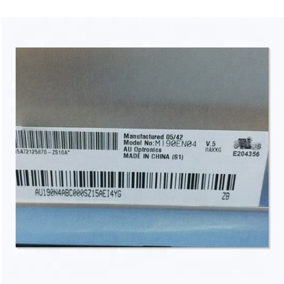 Original auf Lager 19 Zoll M190EN04 V5 TFT LCD-Display für AUO