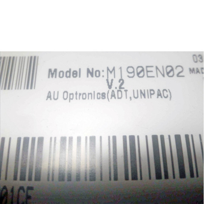 Neuer M190EN02 V2 19,0 Zoll 30 Pins LCD Bildschirm