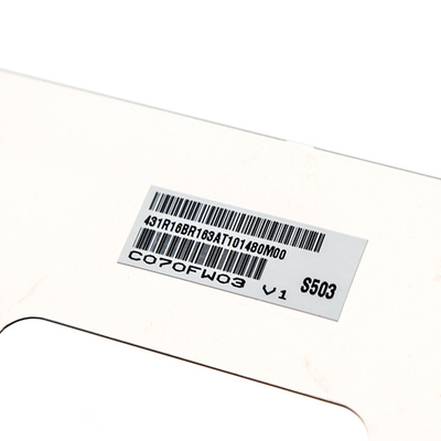 7.0 Zoll C070FW03 V1 TFT Spezifischer Analog RGB 30 Pins LCD-Bildschirm