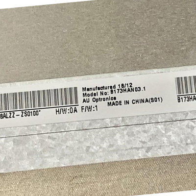 Größe 17,3 Zoll B173HAN03.1 Helligkeit 300Typ LCD-Display