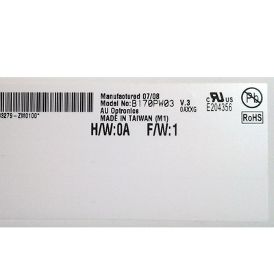 Neue B170PW03 V3 mit Auflösung 1440*900 TFT-LCD-Panel für AUO