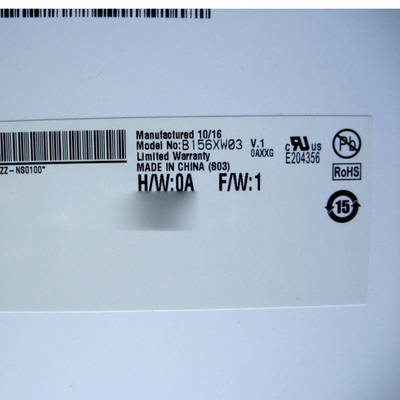 Neuer 15,6 Zoll B156XW03 V1 LCD-Bildschirm für AUO