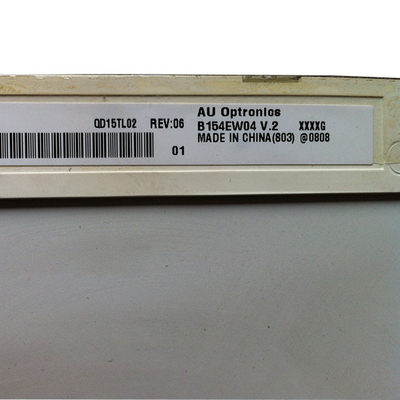 RGB-Vertikalbalken B154EW04 V2 15,4 Zoll a-Si TFT-LCD-Bildschirm