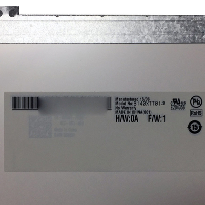 B140XTT01.3 14,0 Zoll 1366*768 Für Laptop TFT-LCD-Bildschirm