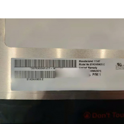 B140HAN03.C 14,0 Zoll 1920*1080 LCD-Bildschirm für Laptop