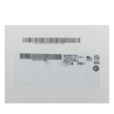 B116XAN03.1 HW1A Für AUO 262K 50% NTSC TFT-Lcd-Bildschirm