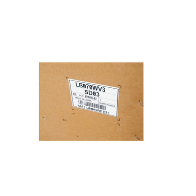 LB070WV3-SD03 7,0 Zoll TFT-LCD-Bildschirm 800*480 IPS-LCD-Panel