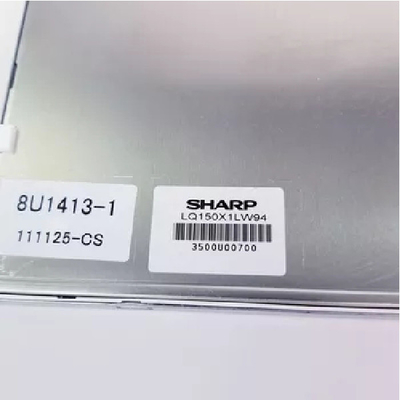 15 Zoll industrielle LCD-Anzeigetafel LQ150X1LW94 für Maschine