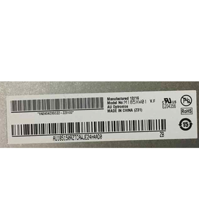 Schnittstelle WXGA TFT Platte 1366X768 LVDS M185XW01 VF AUO TFT LCD Anzeige