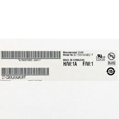 Guter Preis AUO Vertical Stripe 15,6-Zoll-LCD-Scheibe B156HAN02.2 HW1A 30-poliger Laptop-LCD-Bildschirm Online
