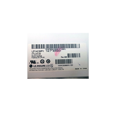 Guter Preis LP141WP1-TLC2 14,1 Zoll 1440*900 60Hz LVDS 30-Pin-LCD-Display Online