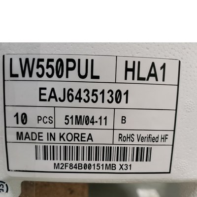 Guter Preis Ursprünglicher transparenter Zoll LW550JUL-HMA1 Fahrwerkes 1920*1080 OLED Bildschirm-55 Online